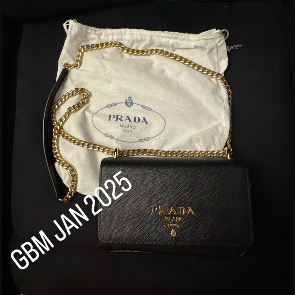 Prada tessuto crossbody bag Black - Picture 1 of 4